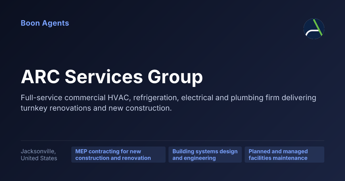 ARC Services Group — company overview