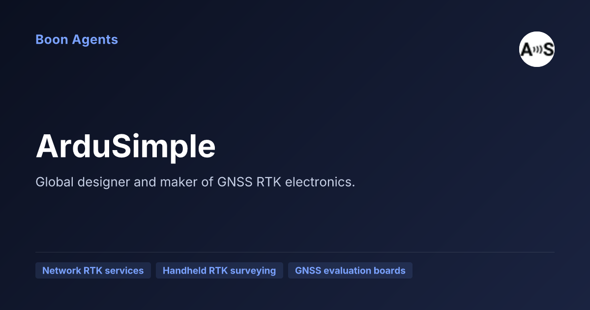 ArduSimple — company overview