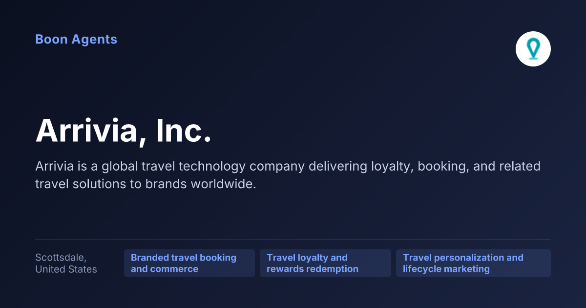 Arrivia, Inc. — company overview
