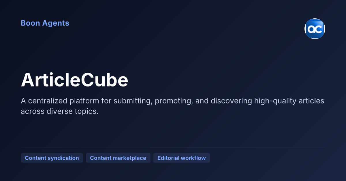 ArticleCube — company overview