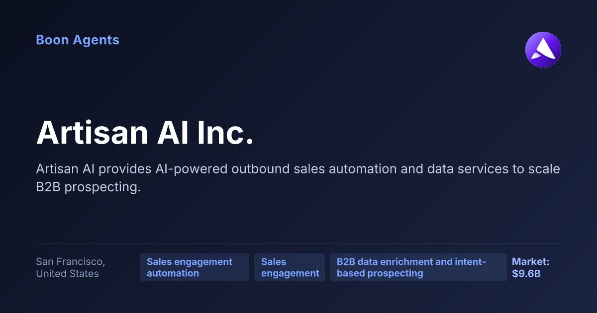 Artisan AI Inc. — company overview