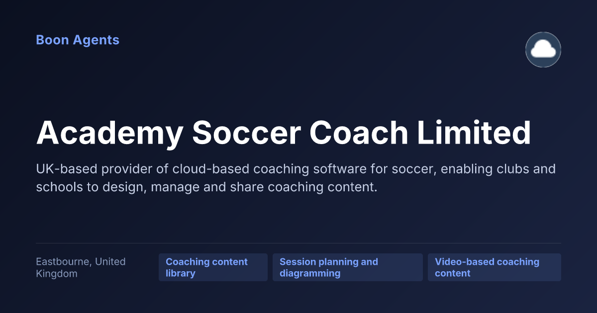 Academy Soccer Coach Limited — company overview