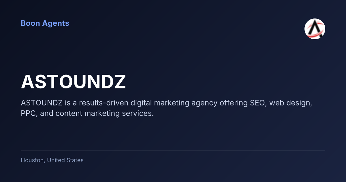 ASTOUNDZ — company overview