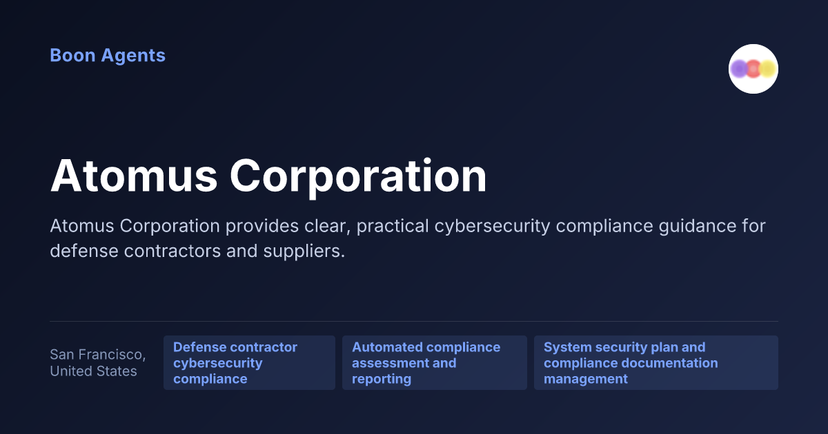 Atomus Corporation — company overview