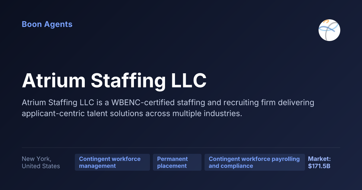 Atrium Staffing LLC — company overview