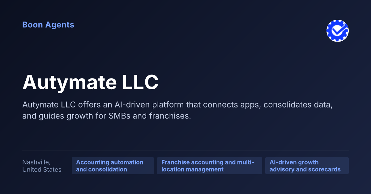 Autymate LLC — company overview