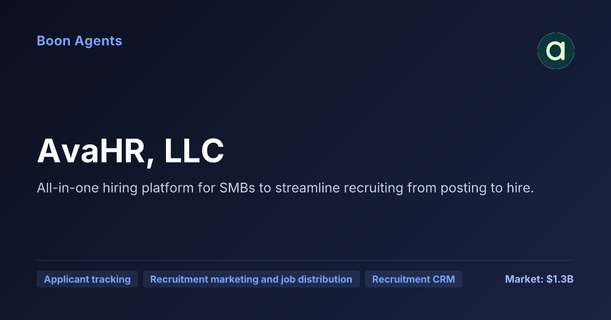 AvaHR, LLC — company overview