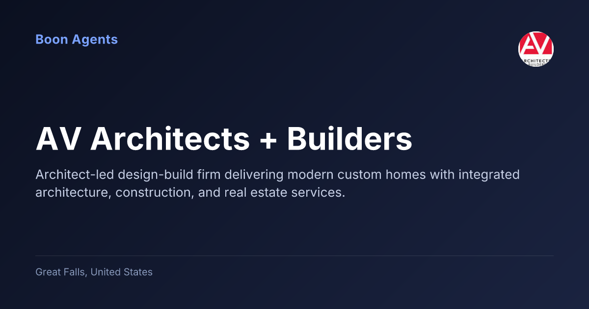 AV Architects + Builders — company overview