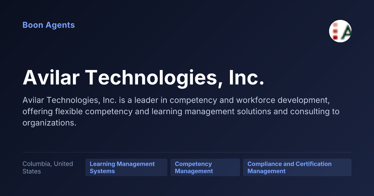 Avilar Technologies, Inc. — company overview