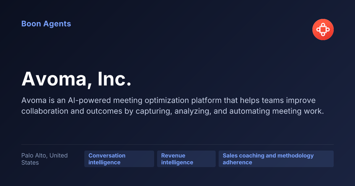 Avoma, Inc. — company overview