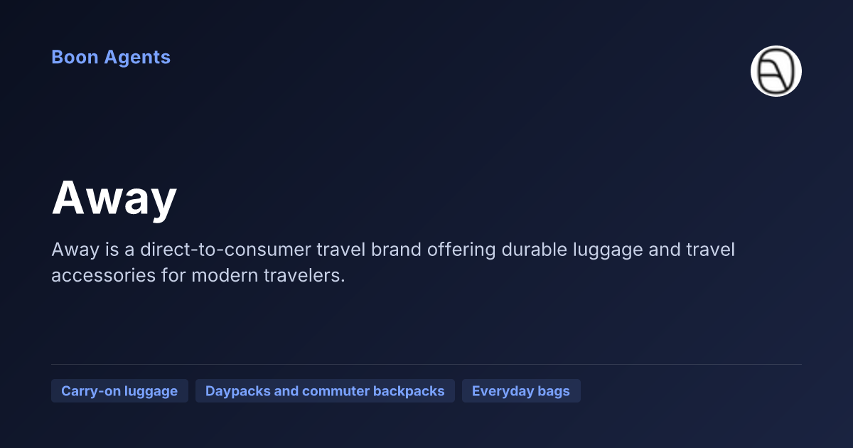Away — company overview