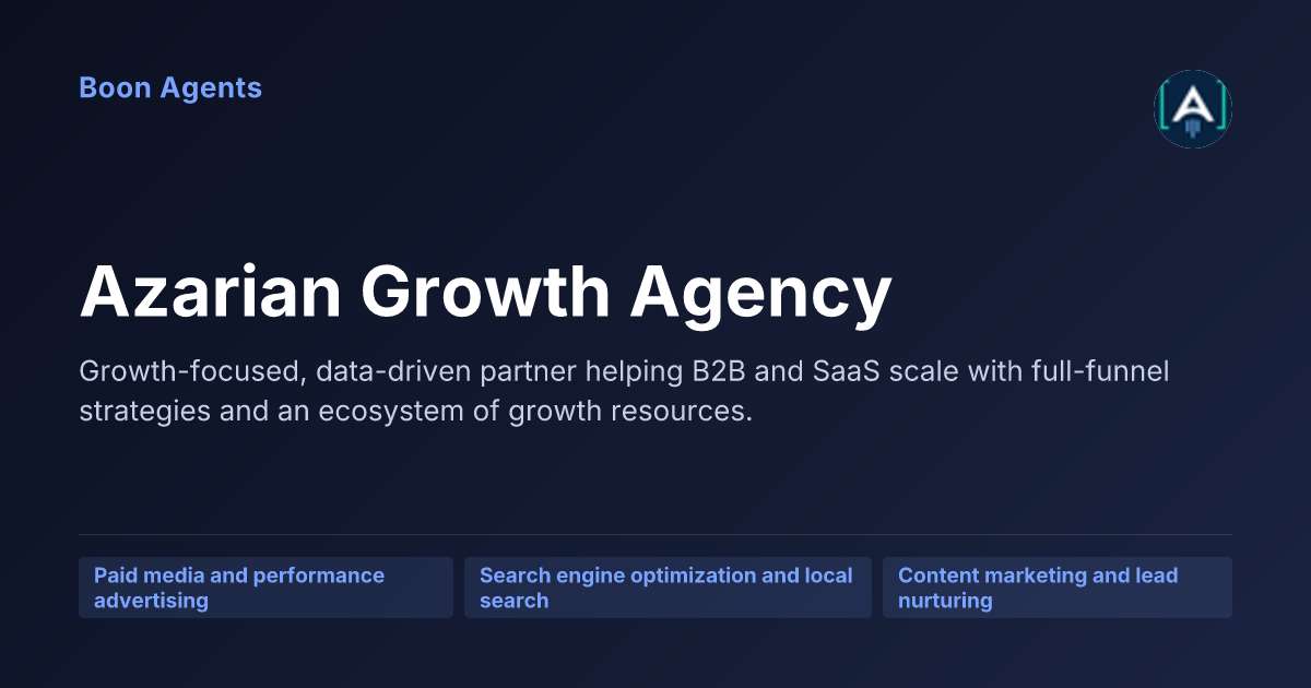 Azarian Growth Agency — company overview