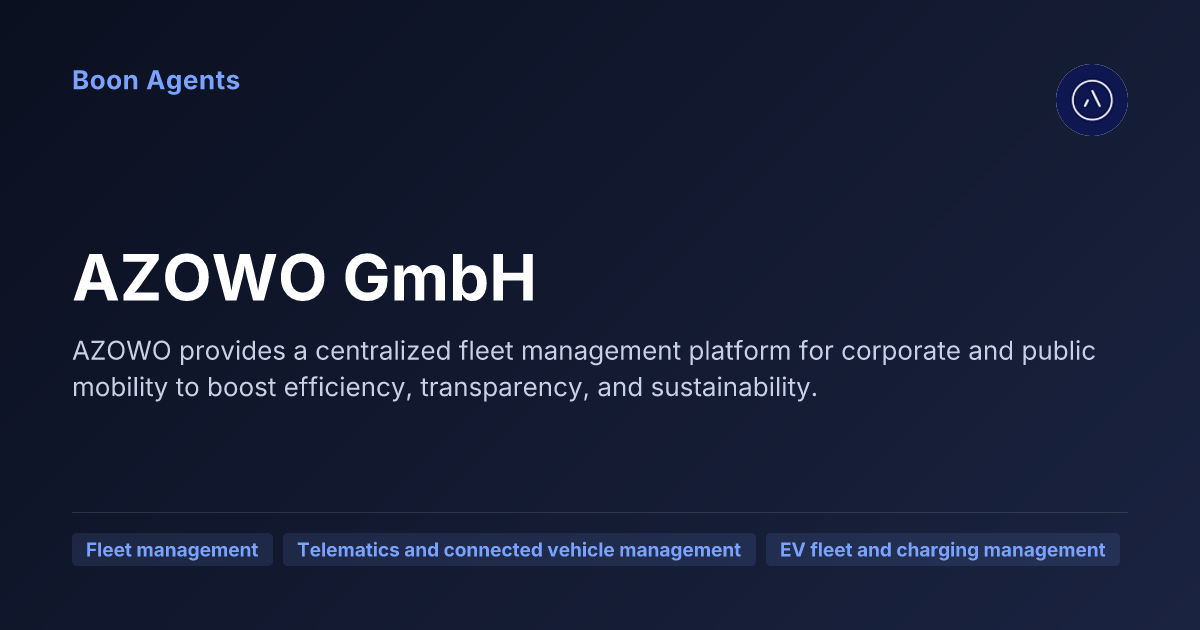 AZOWO GmbH — company overview