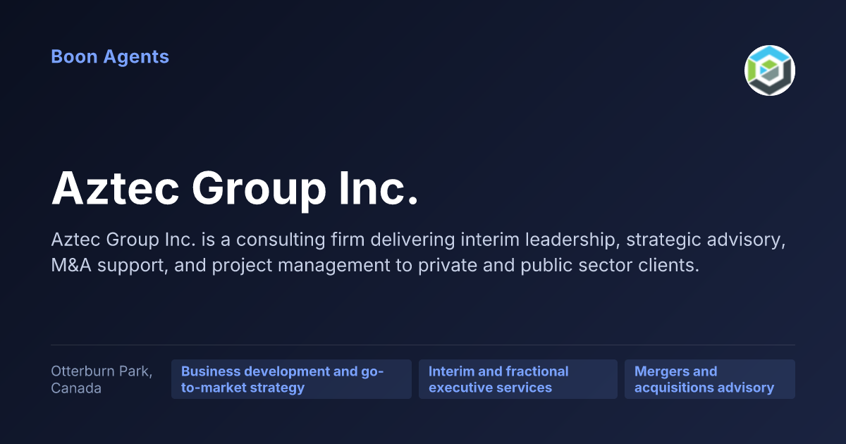 Aztec Group Inc. — company overview