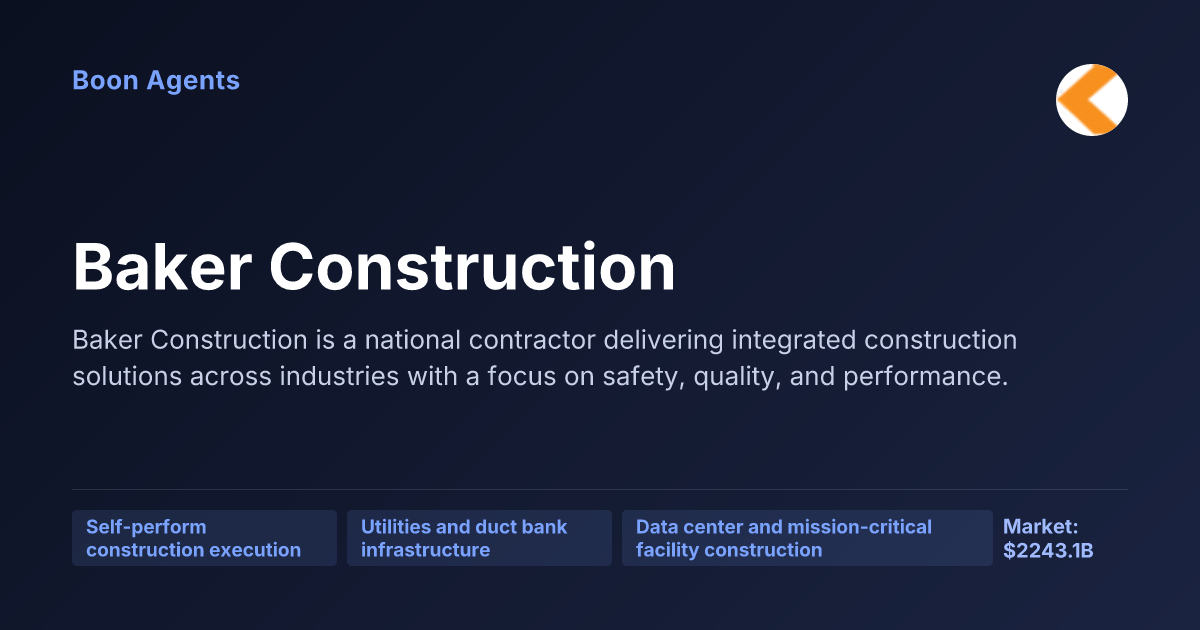 Baker Construction — company overview