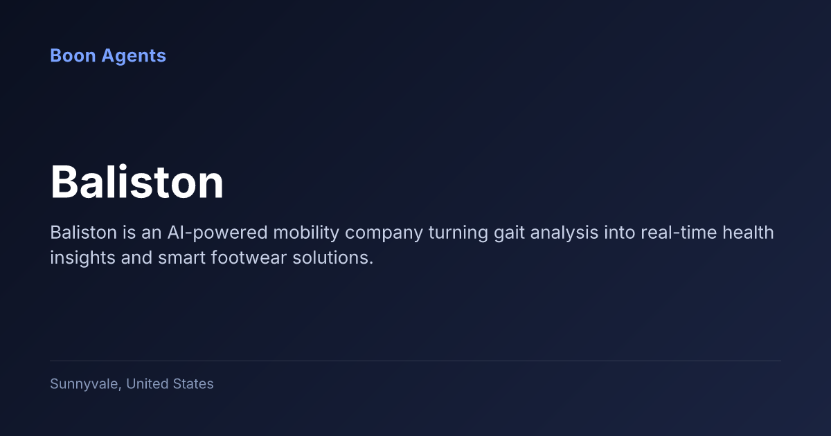 Baliston — company overview