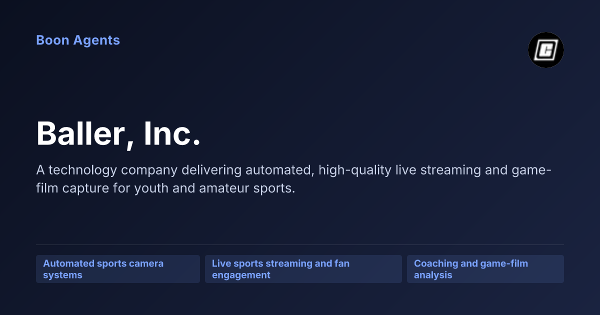 Baller, Inc. — company overview