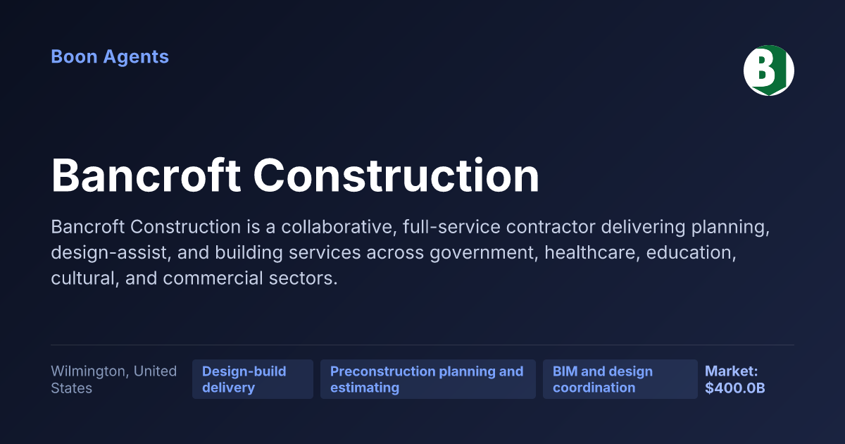 Bancroft Construction — company overview