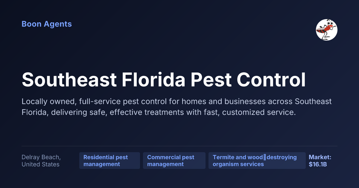 Southeast Florida Pest Control — company overview