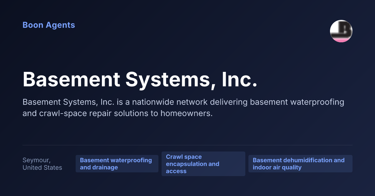 Basement Systems, Inc. — company overview