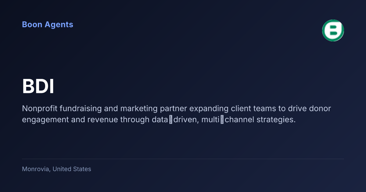 BDI — company overview