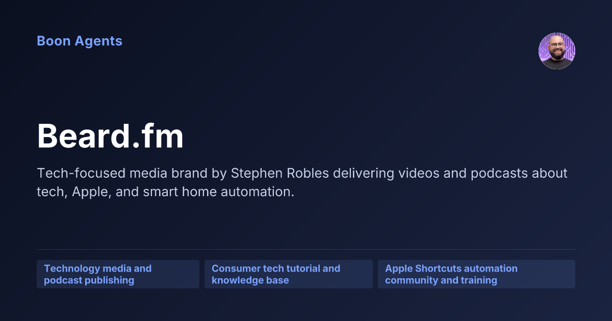 Beard.fm — company overview