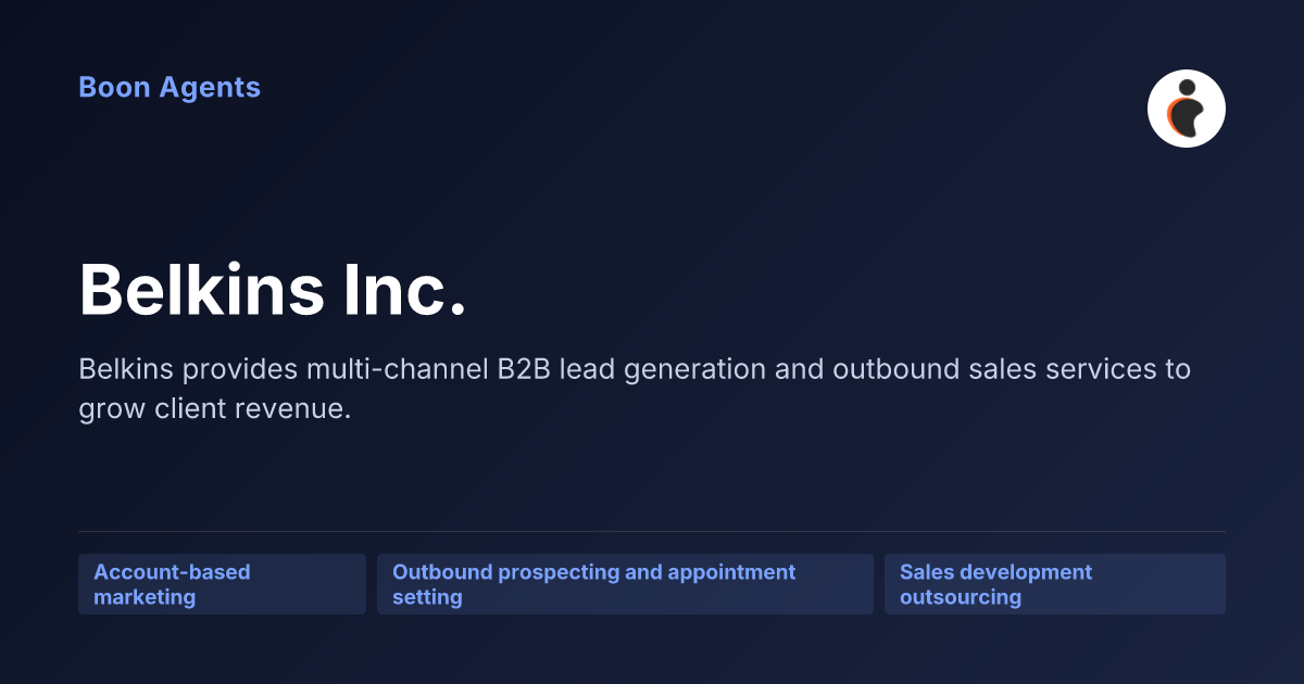 Belkins Inc. — company overview