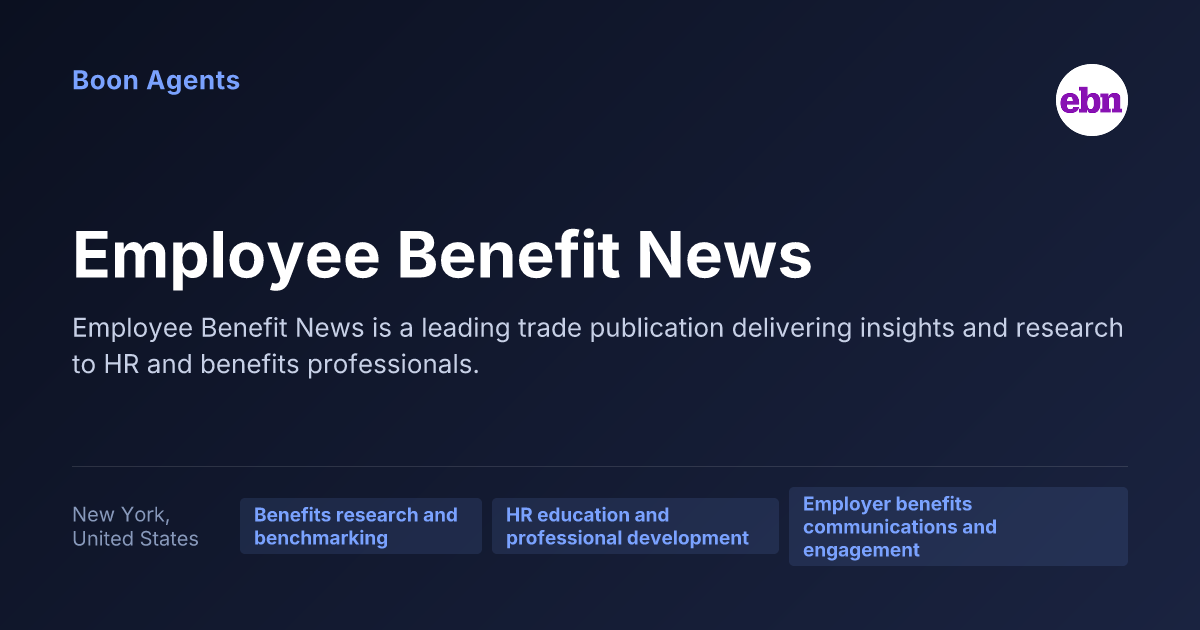Employee Benefit News — company overview