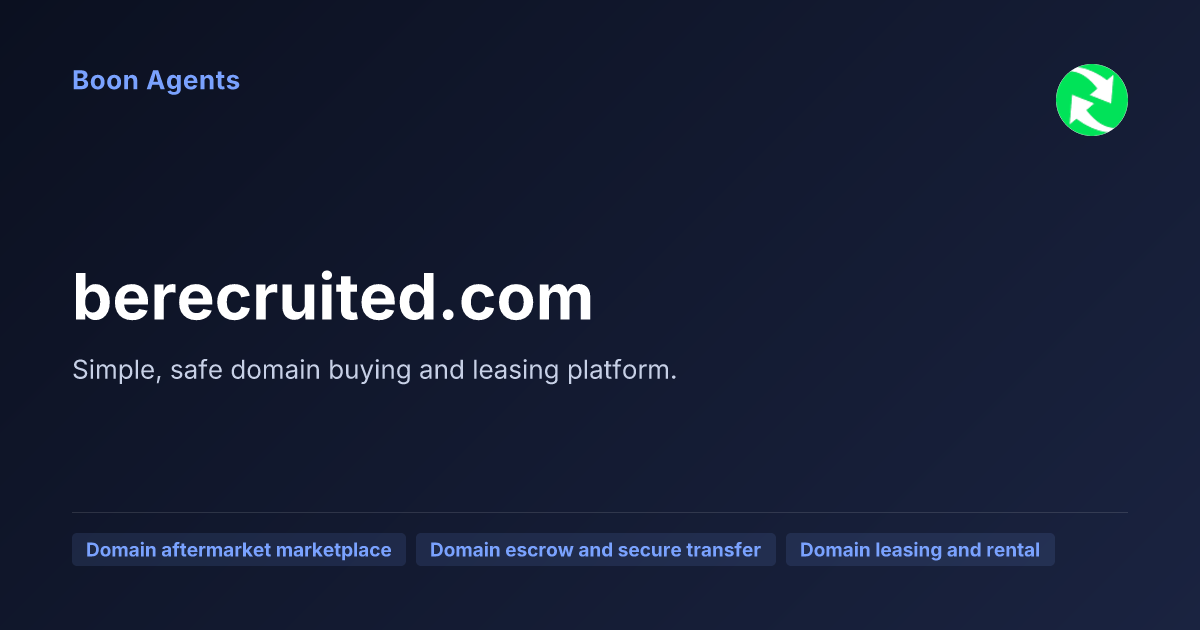 berecruited.com — company overview