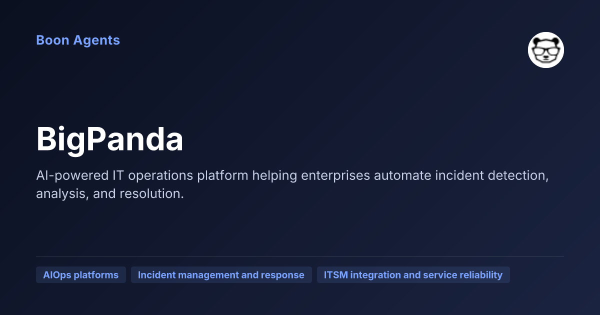 BigPanda — company overview