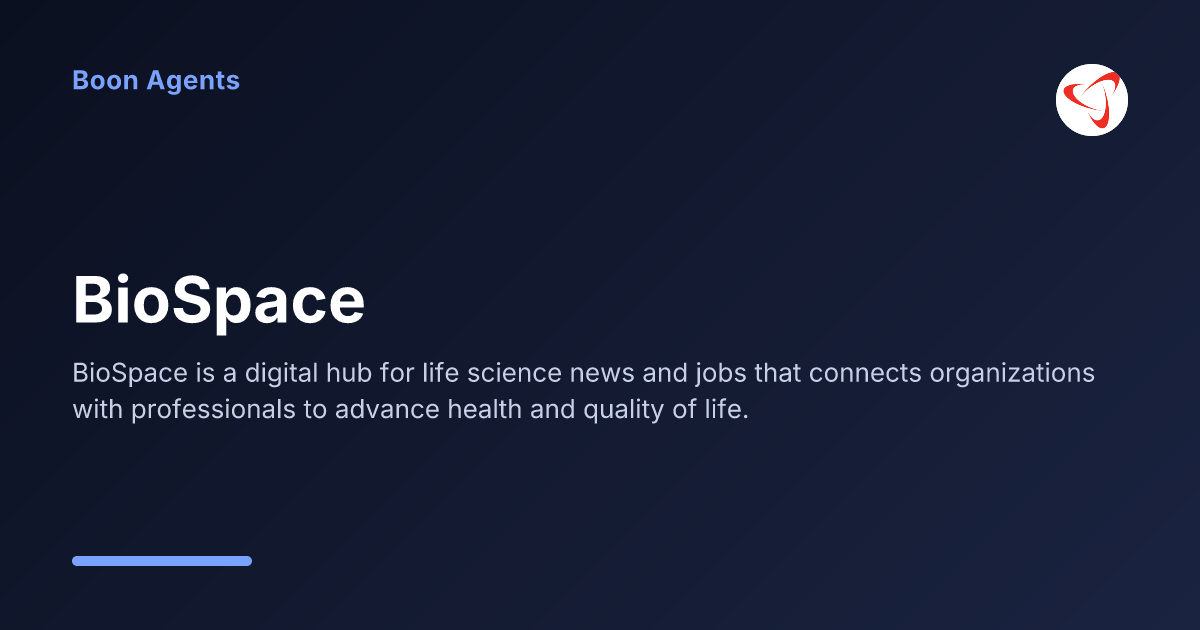 BioSpace — company overview