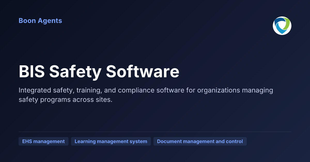 BIS Safety Software — company overview