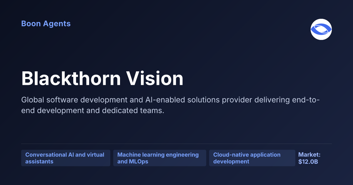 Blackthorn Vision — company overview