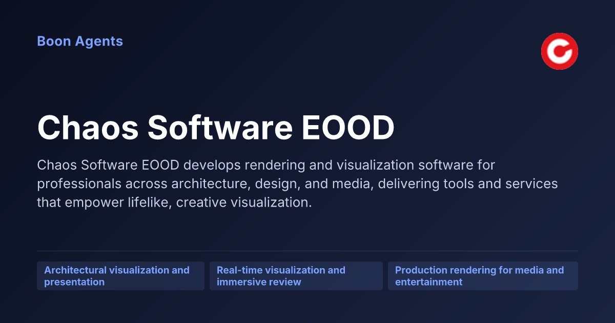 Chaos Software EOOD — company overview