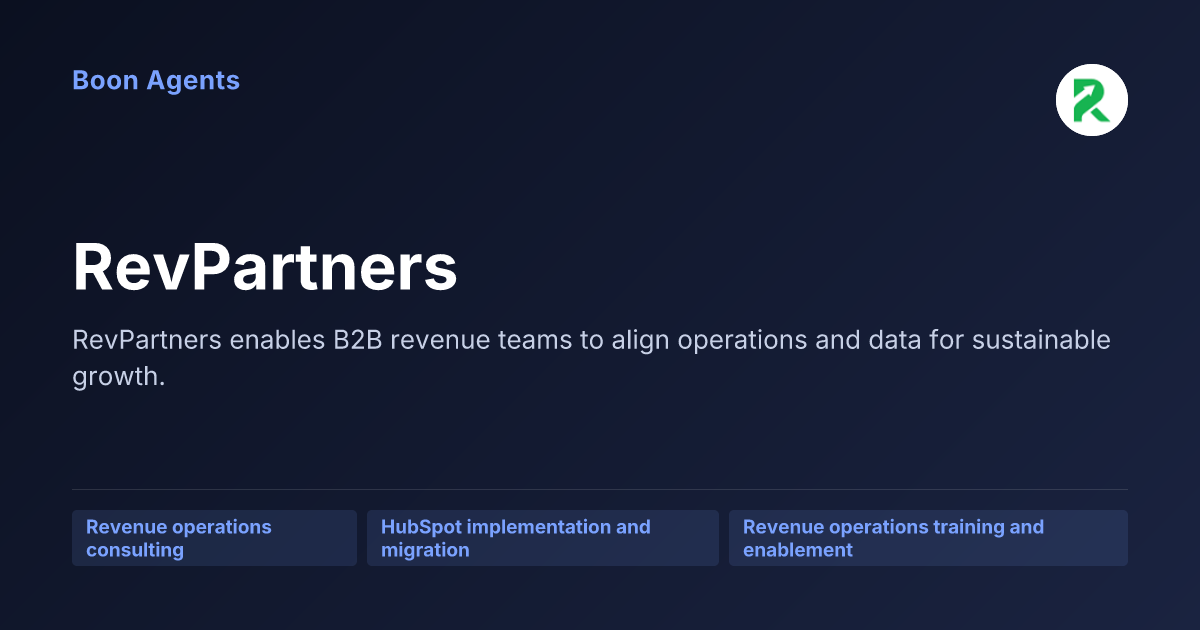 RevPartners — company overview