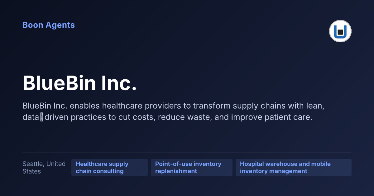 BlueBin Inc. — company overview