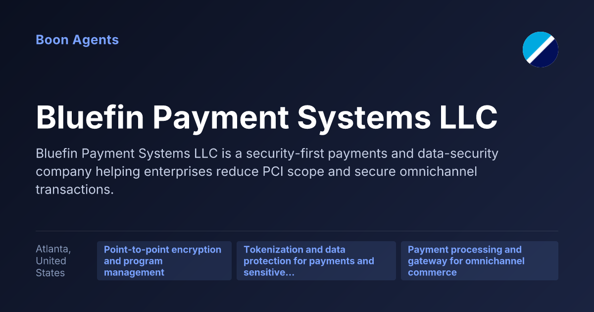 Bluefin Payment Systems LLC — company overview