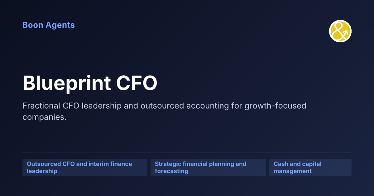 Blueprint CFO — company overview