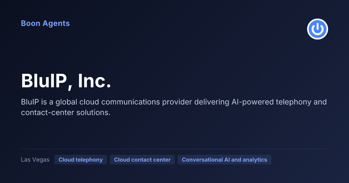 BluIP, Inc. — company overview