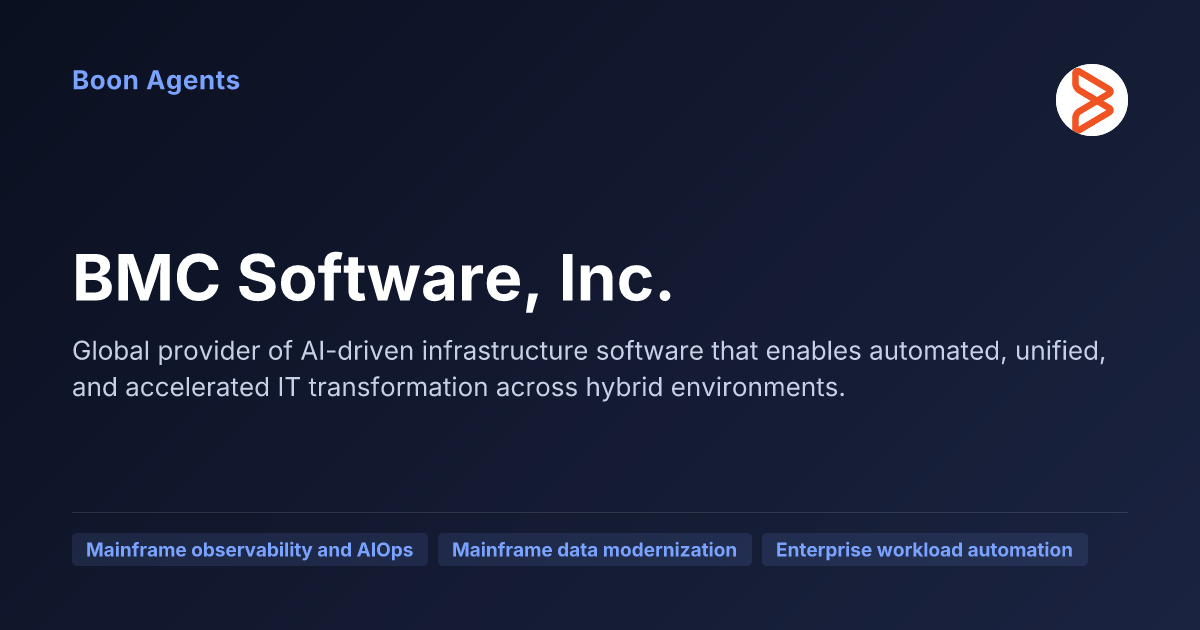 BMC Software, Inc. — company overview