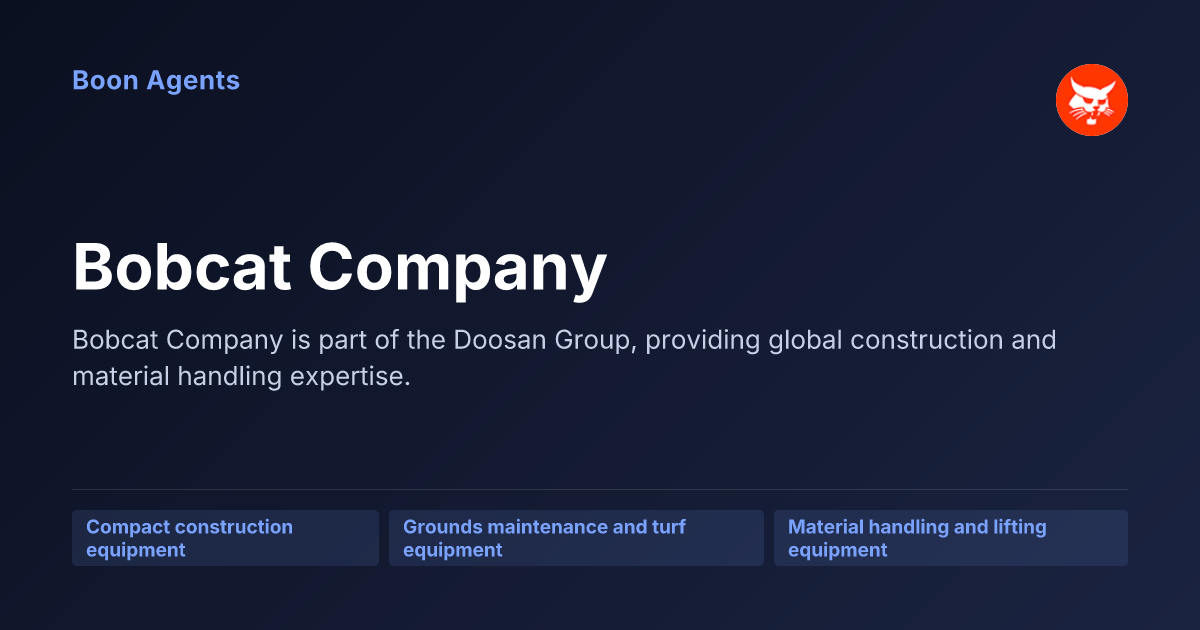 Bobcat Company — company overview