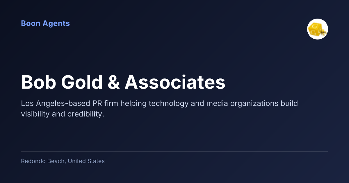 Bob Gold & Associates — company overview