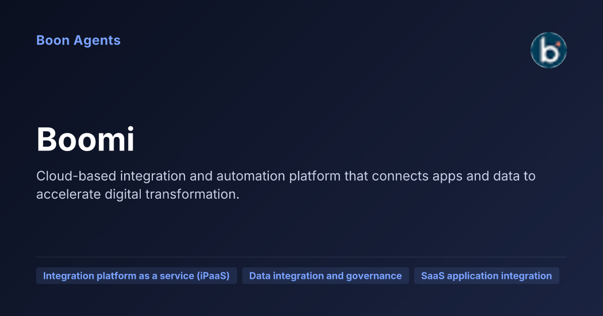 Boomi — company overview