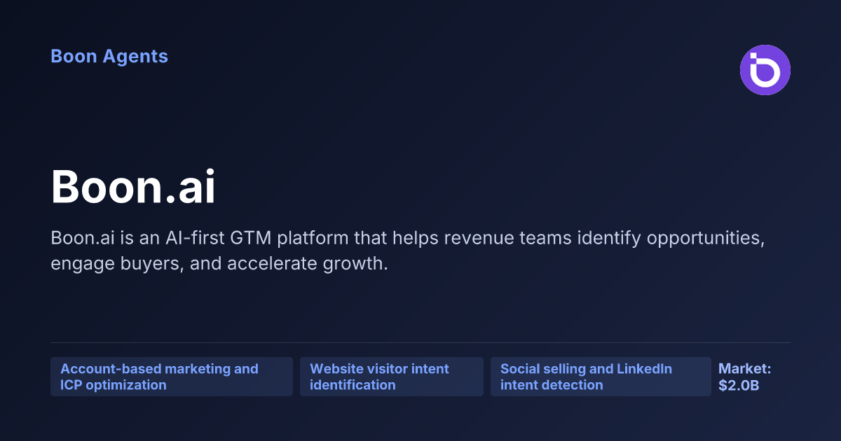 Boon.ai — company overview
