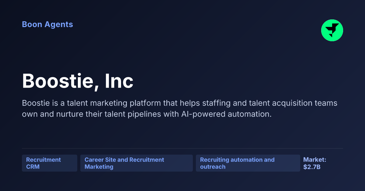Boostie, Inc — company overview