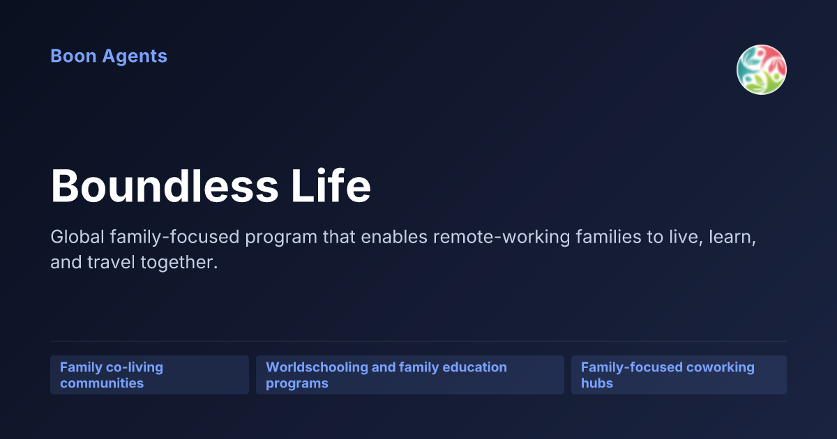 Boundless Life — company overview