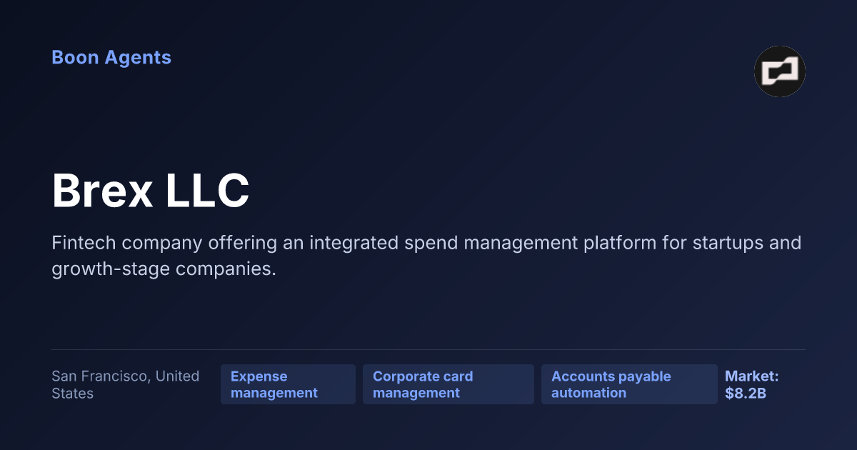 Brex LLC — company overview