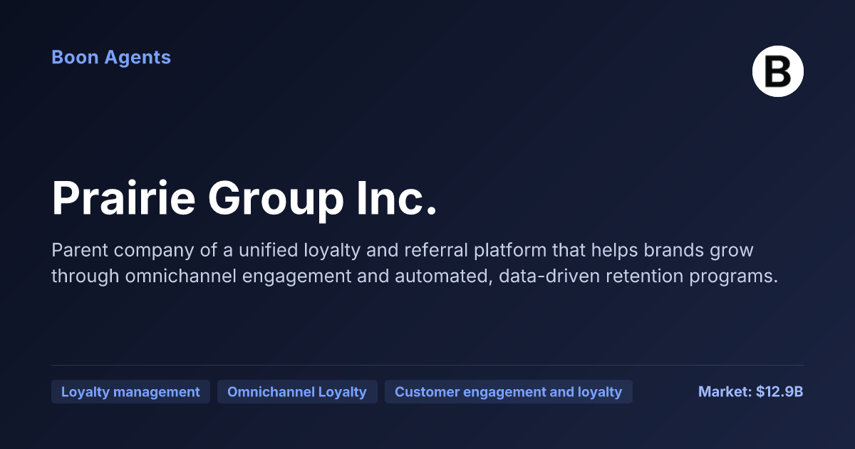 Prairie Group Inc. — company overview