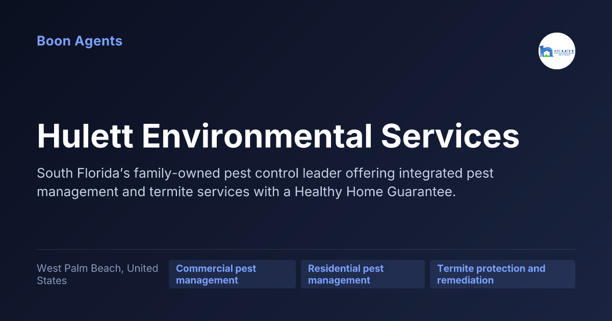 Hulett Environmental Services — company overview
