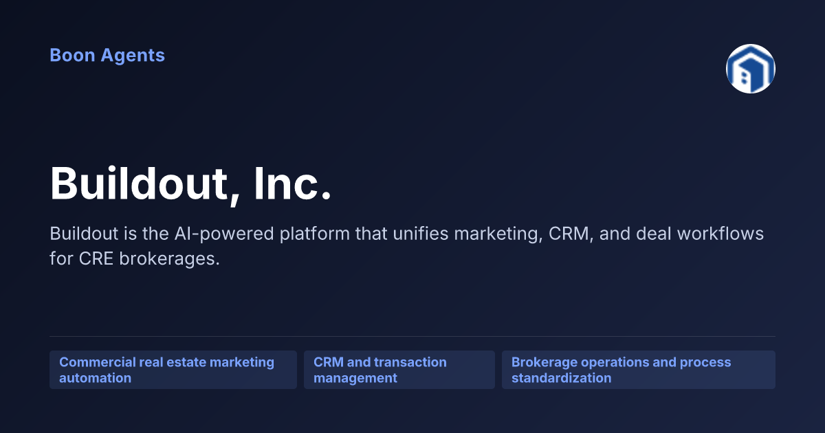 Buildout, Inc. — company overview
